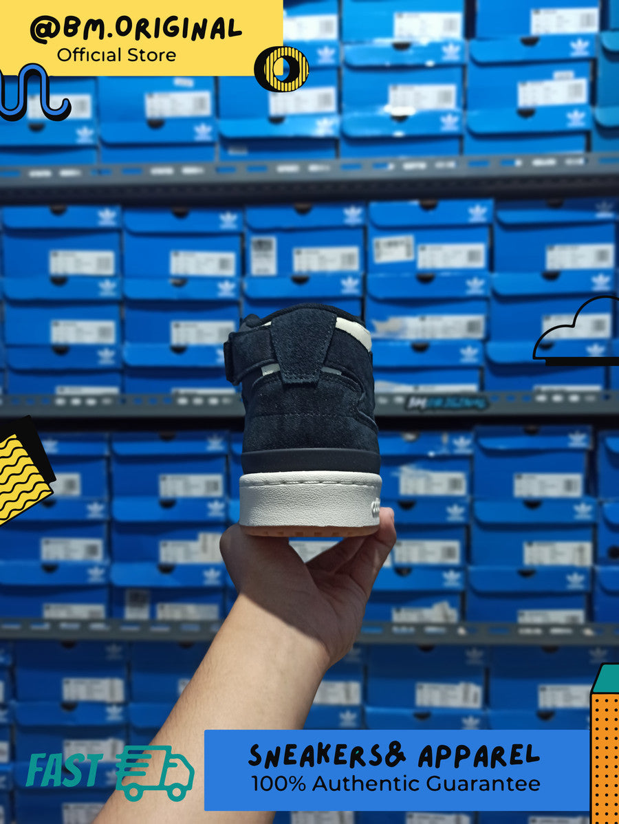 Adidas Forum Mid Core Black Cream White Gum FZ6252