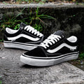 VANS SKATE OLD SKOOL PRO SKATEBOARDING BLACK WHITE