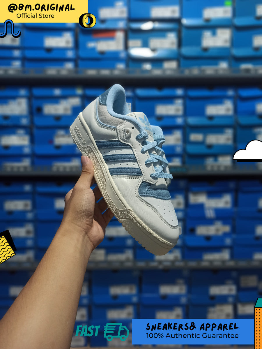 Adidas Rivalry Low 86 Off White Clear Sky Orbit Grey IE7137
