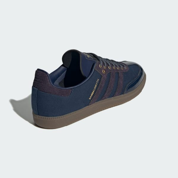 Adidas Samba OG x Alwayth Collegiate Navy Aurora Black Matte Gold IH5186