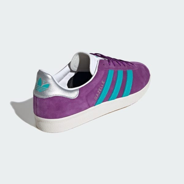 Adidas Gazelle 85 Low Glory Purple Hi Res Aqua Cloud White IF6232