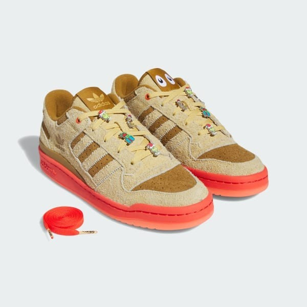 Adidas Forum CL The Grinch Oat Bright Red Bronze Strata ID8896