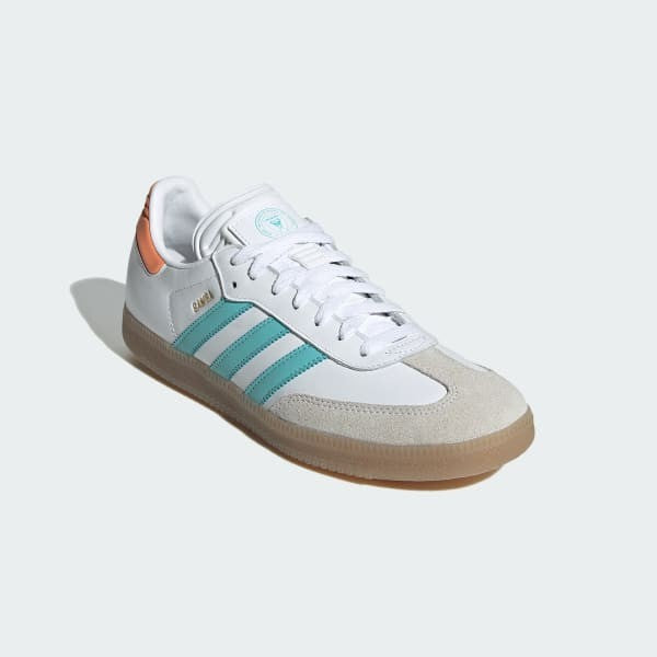 Adidas Samba Inter Miami CF Cloud White Easy Mint Gum IH8160