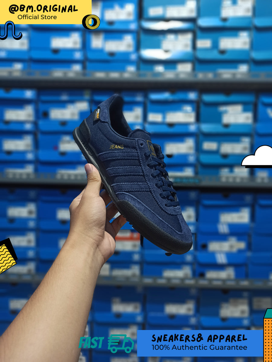 Adidas Jeans Blue Deep Marine Gold Metallic Black ID8807