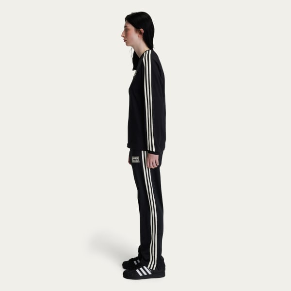 Adidas x Oasis Tour 3-Stripes Longsleeve Tee Black KT3428