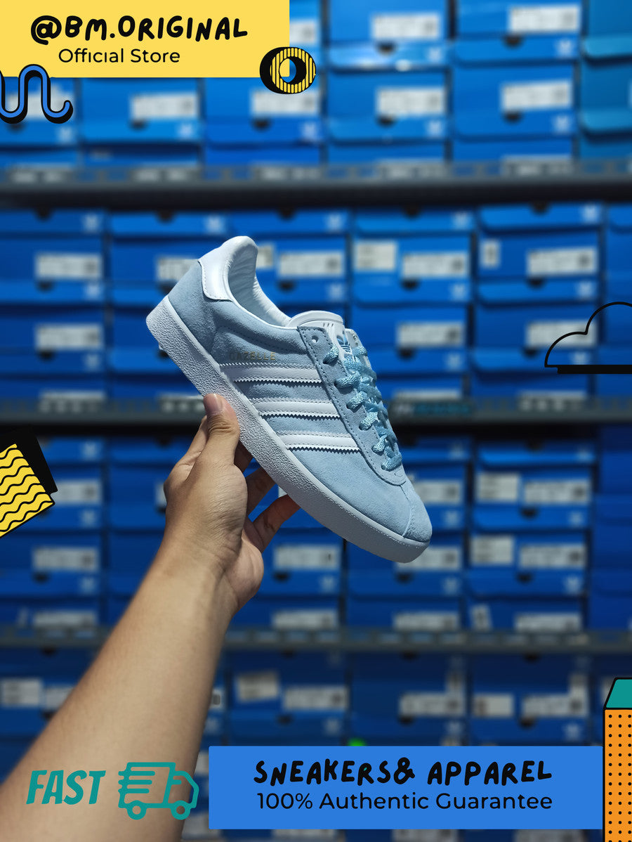 Adidas Gazelle 85 Clear Sky White Gold Metallic IG5003