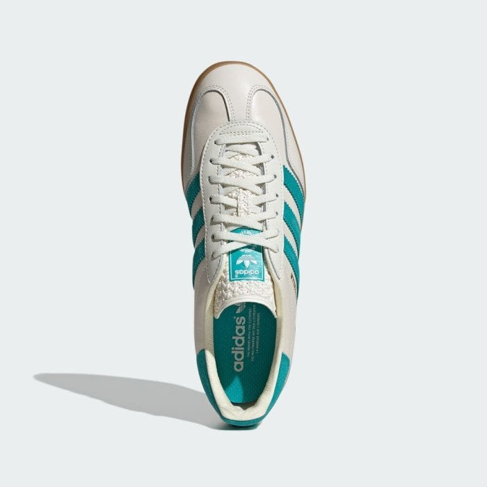 Adidas Gazelle Indoor Chalk White Turquoise JI2583