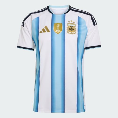 Adidas Argentina 26 Home Jersey White Icey Blue Light Blue JM8396