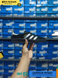 Adidas Gazelle Indoor Core Black Matte Silver Grey Two ID0988