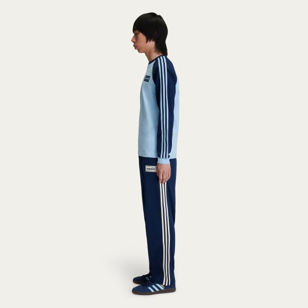Adidas x Oasis Tour 3-Stripes Longsleeve Tee Clear Sky Night Indigo KT3427