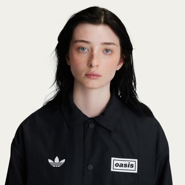 Adidas x Oasis Tour Coach Jacket Black KT3464