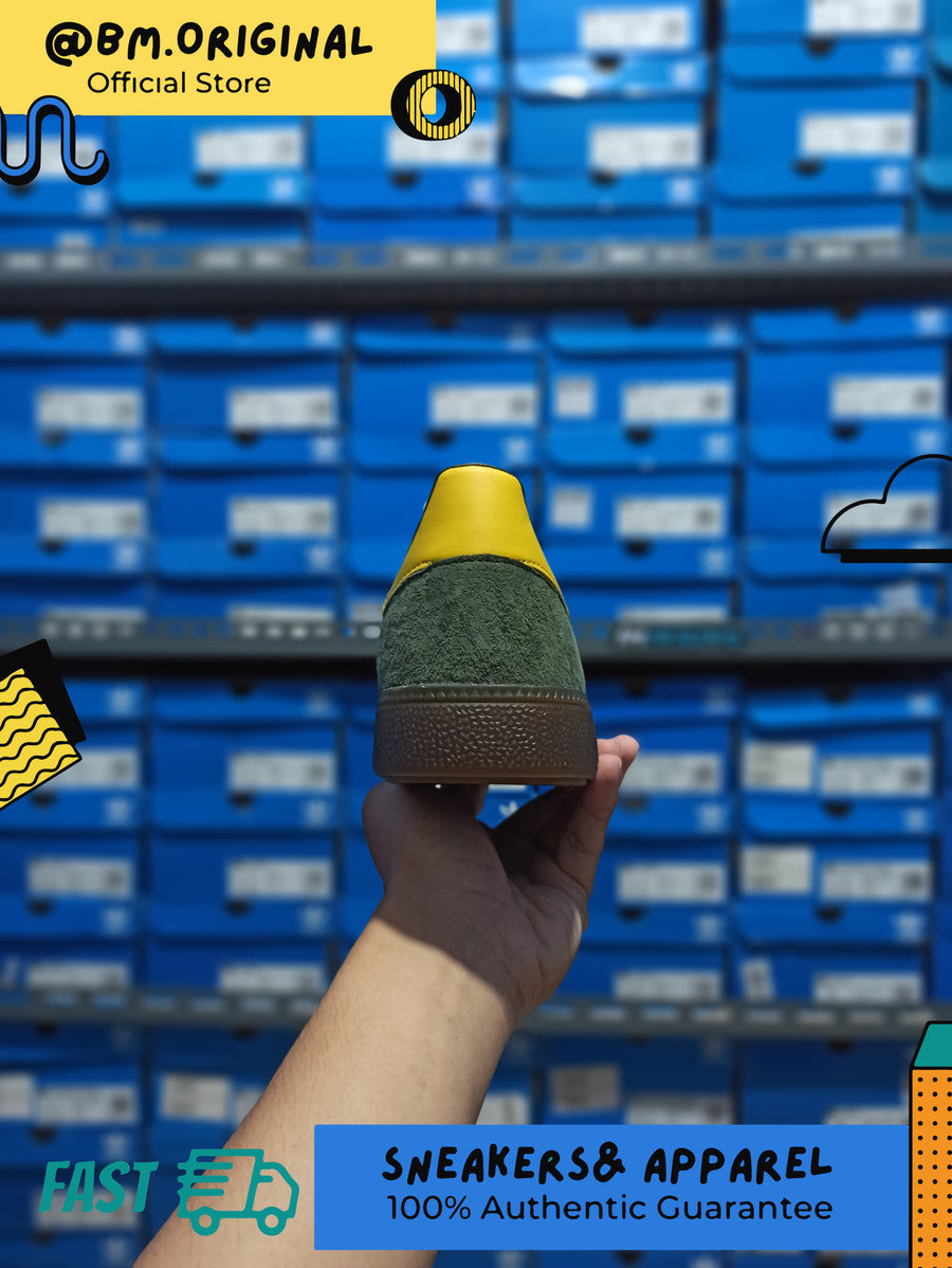 Adidas Spezial Handball Dark Green Yellow EF5748