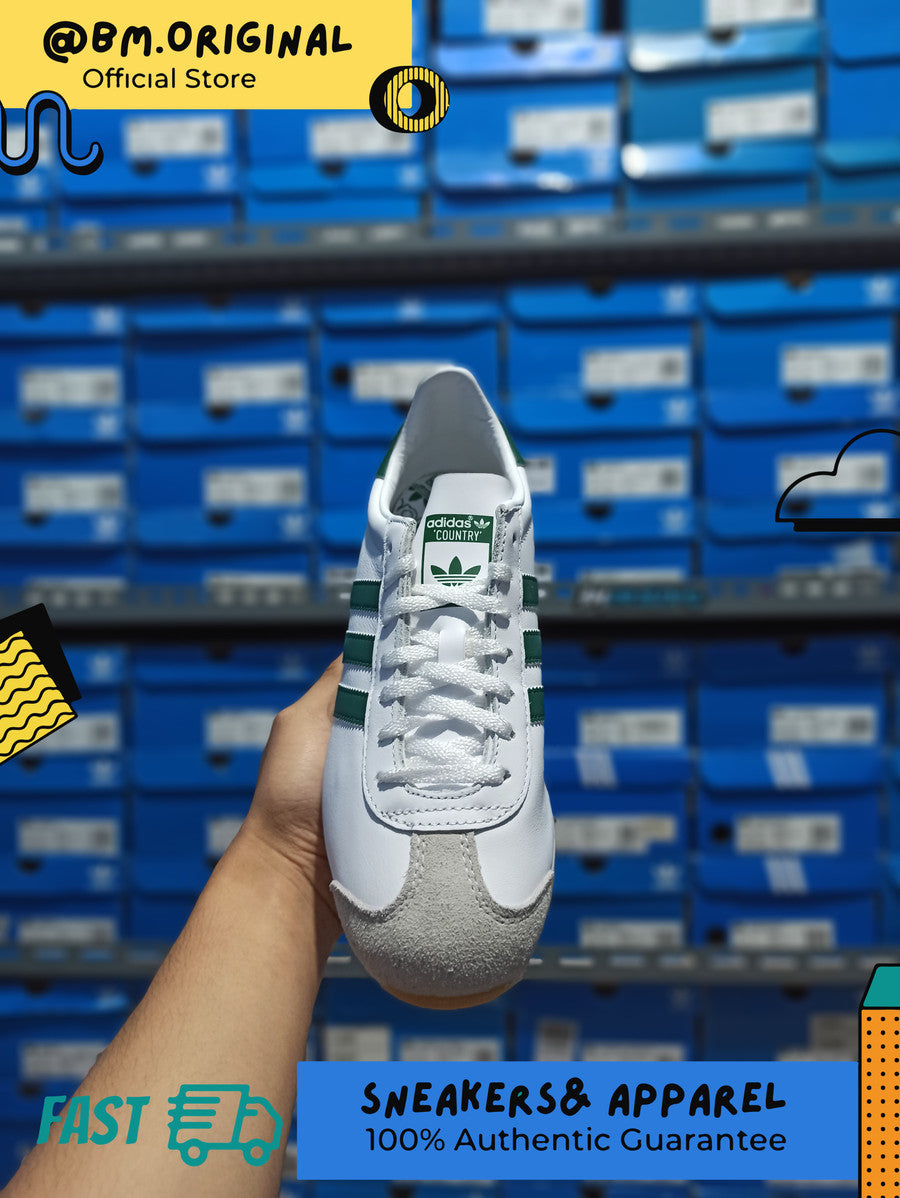 Adidas Country OG White Collegiate Green White IF2856