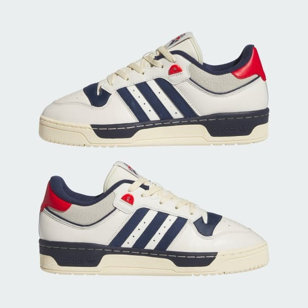 Adidas Rivalry Low 86 Ivory Night Indigo Better Scarlet IF6274