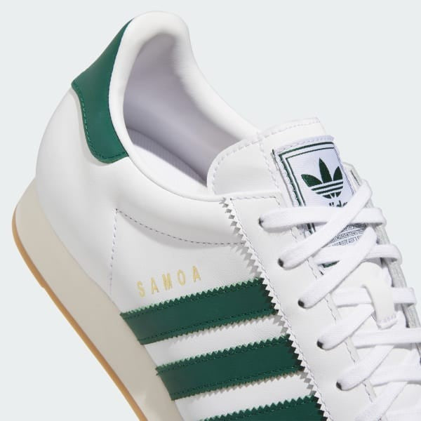 Adidas Samoa Cloud White Collegiate Green Gold Metallic IF7163