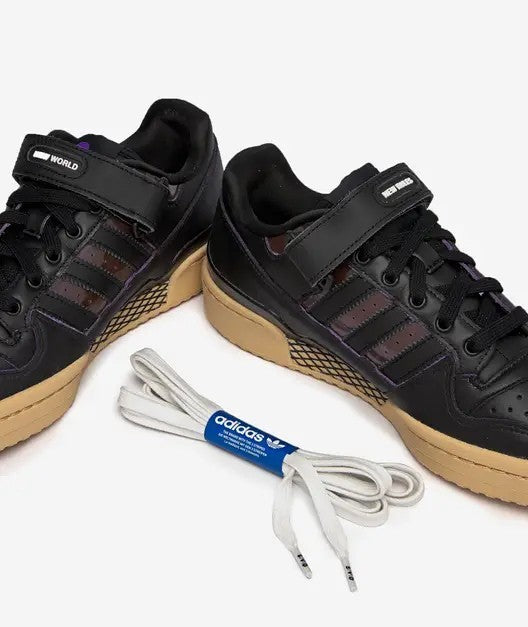 Adidas Consortium Forum Low Core Black Purple Rush x SVD Cool IF7902