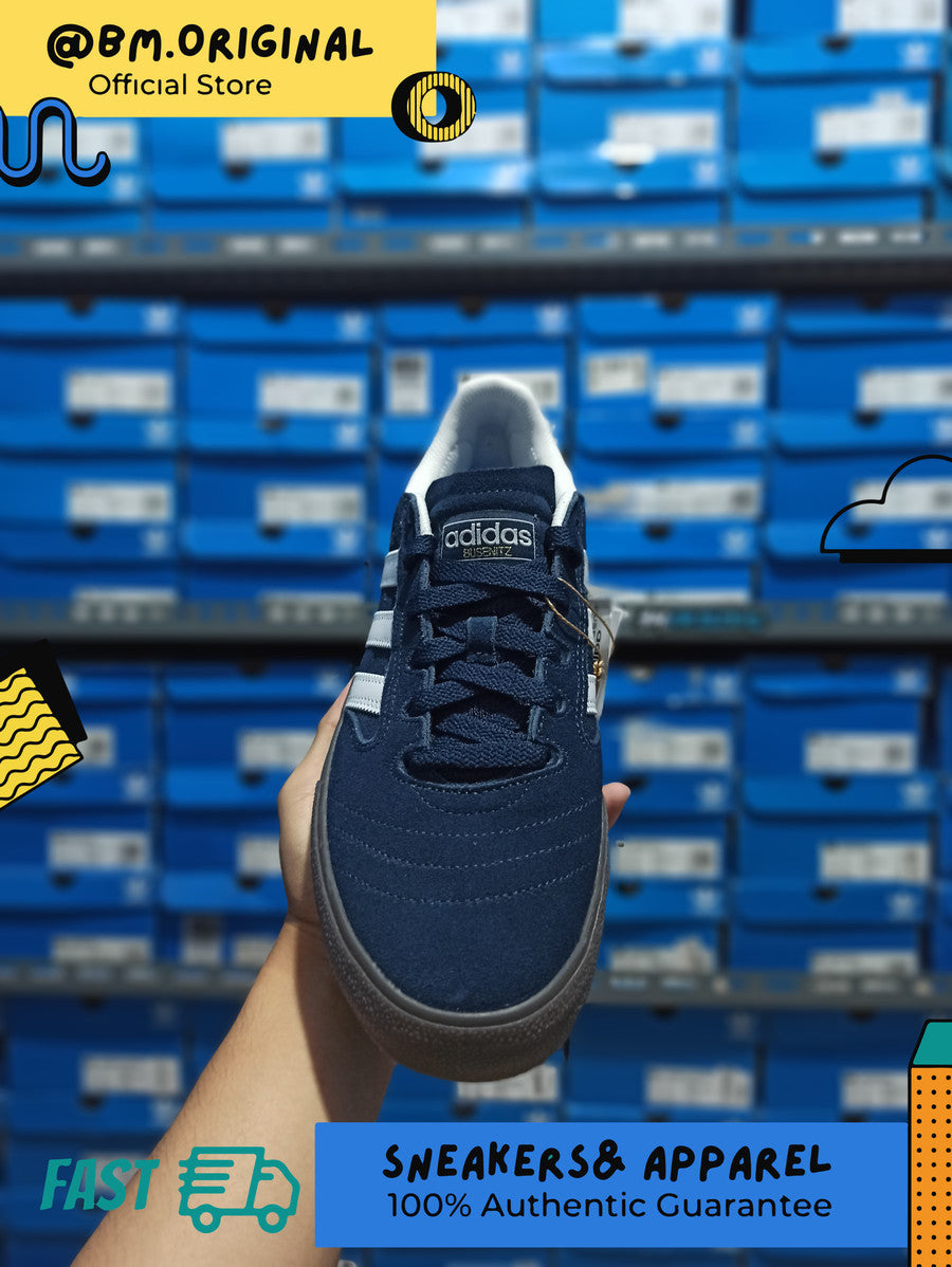 Adidas Busenitz Vulc 2.0 Collegiate Navy White Blue ORIGINAL GY6911