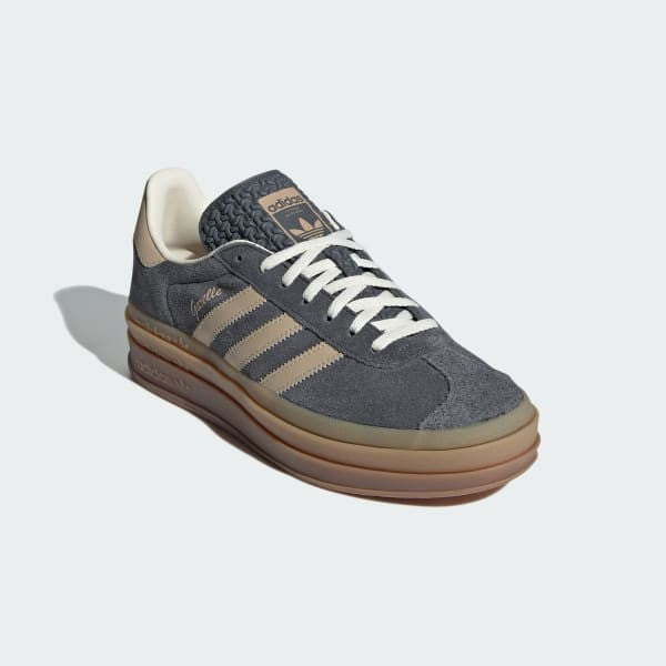 Adidas Gazelle Bold Grey Six Magic Beige Cream White IE0428