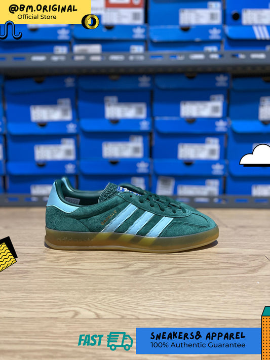 Adidas Gazelle Indoor Green Haze Sky Victory GOLD IG9979