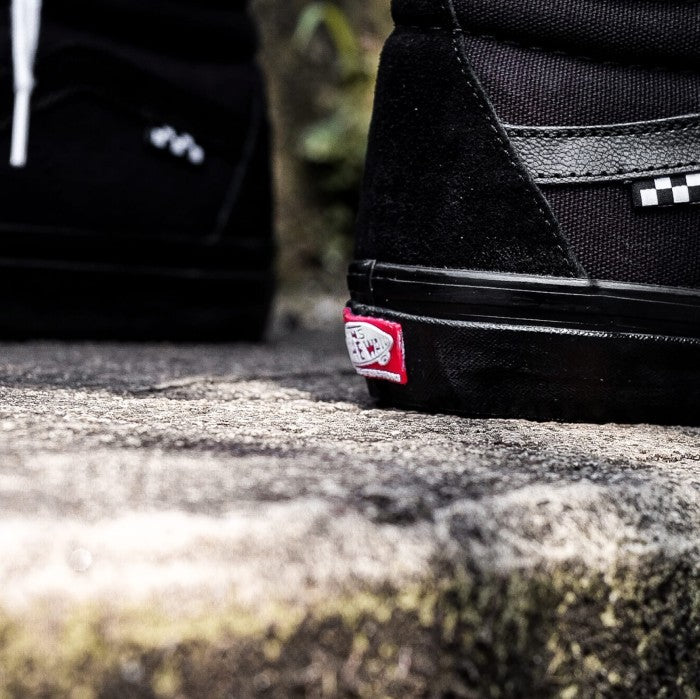Vans Sk8 Hi Skate Black Black