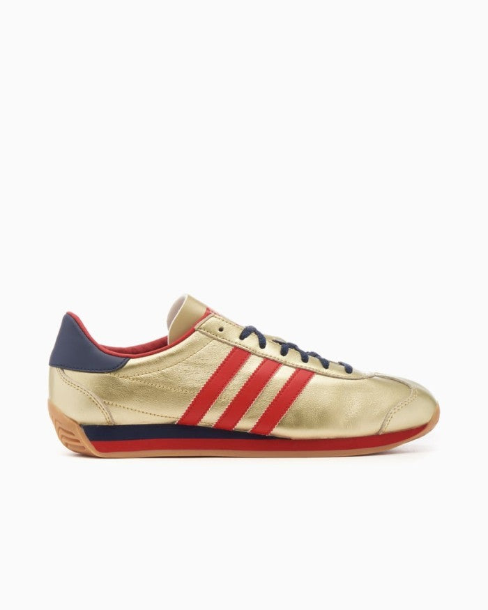 Adidas Country Gold Metallic Beta Scarlett Night Indigo IF5860