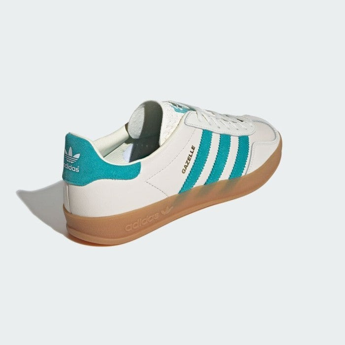 Adidas Gazelle Indoor Chalk White Turquoise JI2583