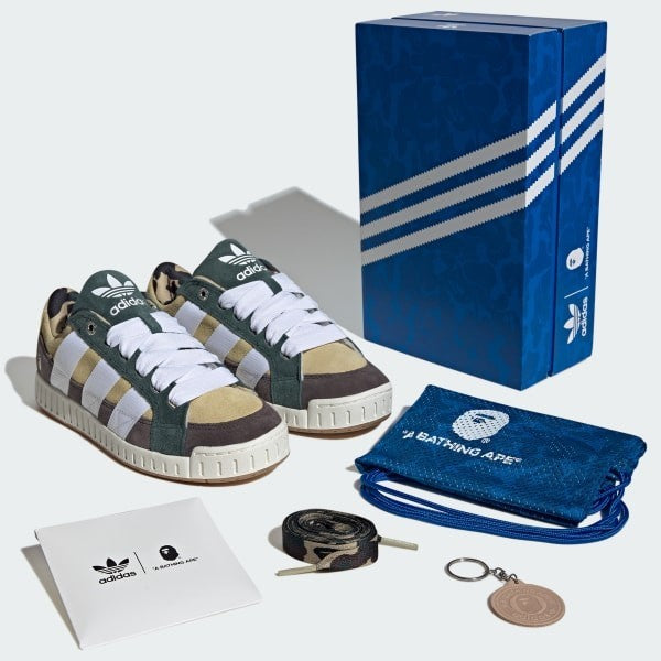 Adidas x Bape Lawsuit Sand White Core White IE6118