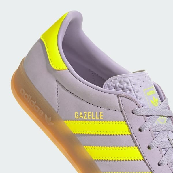 Adidas Gazelle Indoor Silver Dawn Solar Yellow Gum IH5492