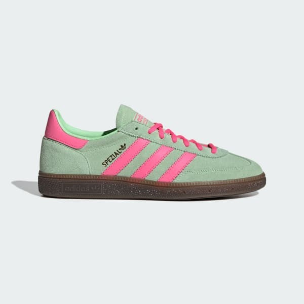 Adidas Spezial Handball Semi Green Spark Lucid Pink Gum IH7498