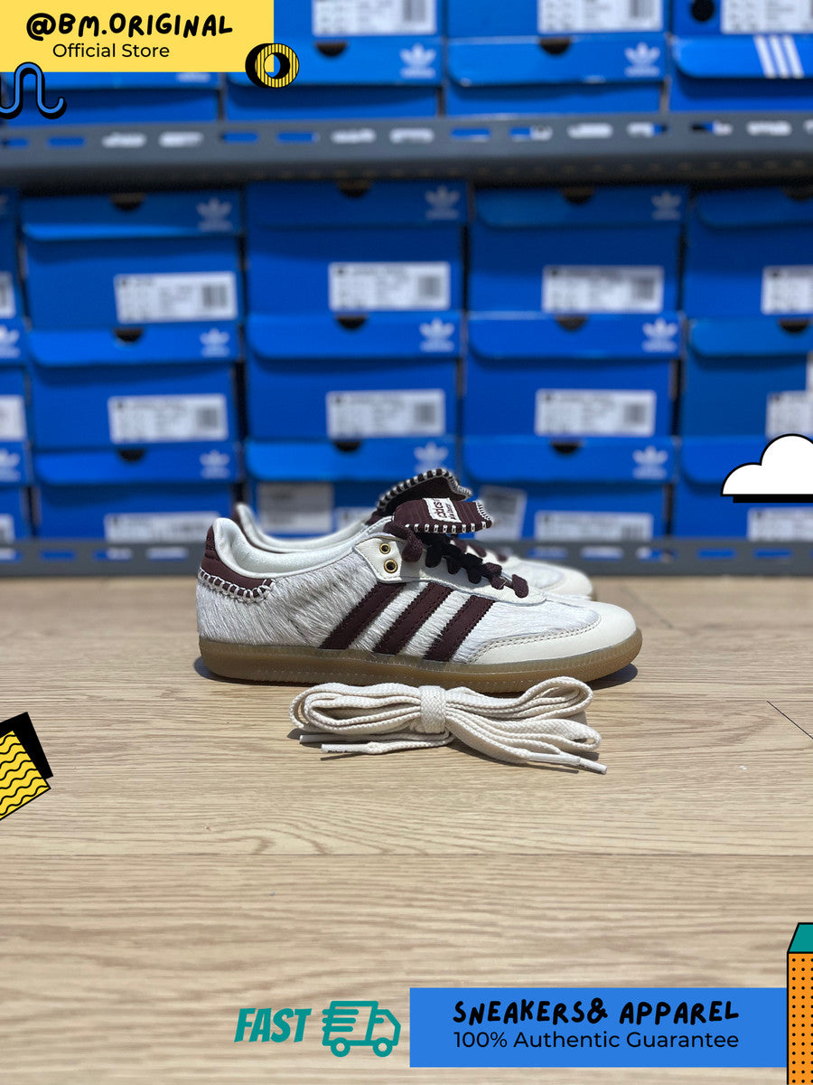 Adidas Wales Bonner Samba Pony Tonal Low Cream White Mystery IE0586