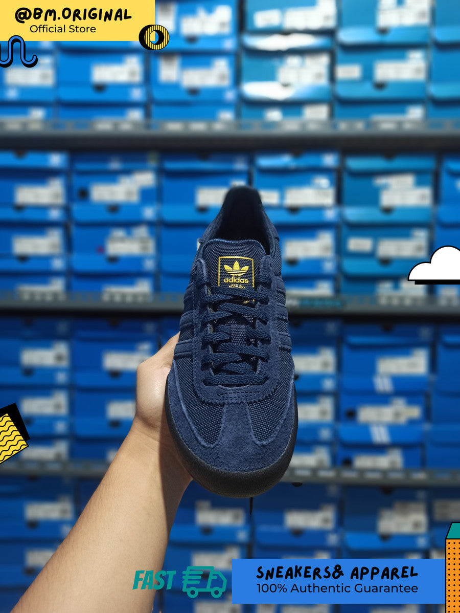 Adidas Jeans Blue Deep Marine Gold Metallic Black ID8807