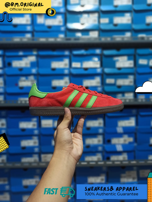 Adidas Athen OG Red Focus Green Exclusive ORIGINAL GY4306