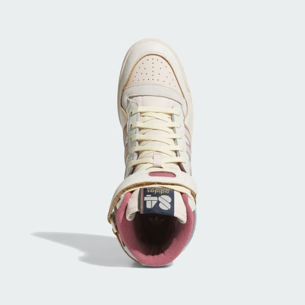 Adidas Forum 84 High Ivory Halo Ivory Preloved Crimson IF9674
