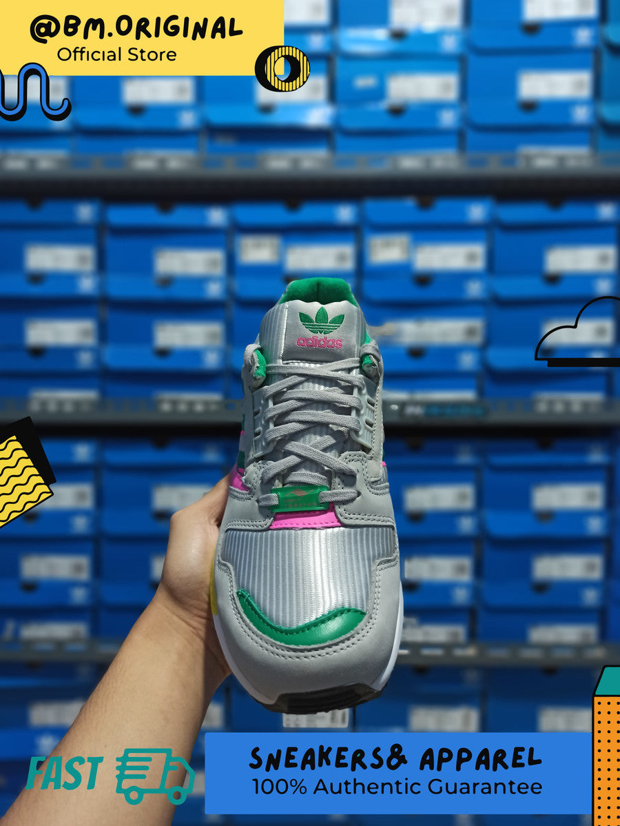 ADIDAS ZX 8000 Grey Two Court Green Screaming Pink IG3076