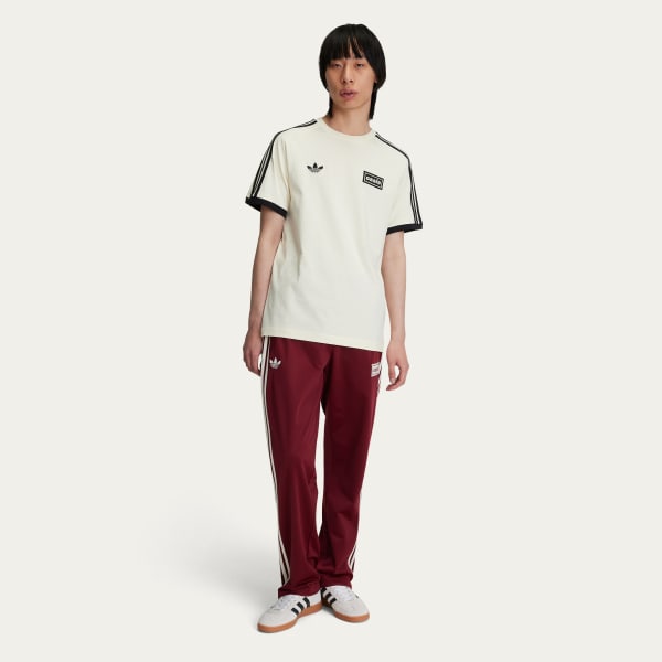 Adidas x Oasis Tour 3-Stripes T-shirt Cream White KT3446