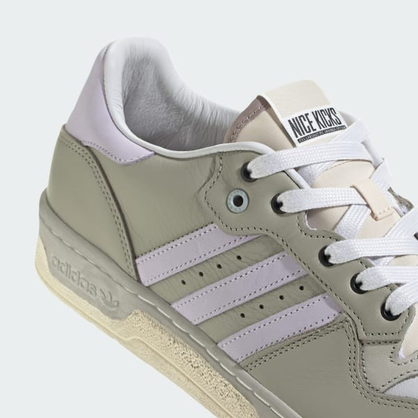 Adidas Rivalry Low x Nice Kicks Grey Two Dash Grey Cream White IH2597