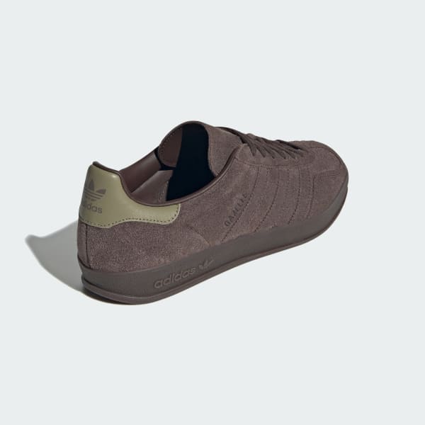 Adidas Gazelle Indoor Dark Brown Orbit Green JQ8402