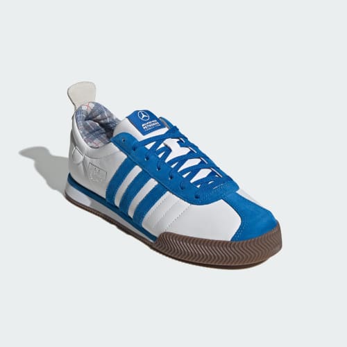 ADIDAS Samba 62 Super Mercedes Amg Petronas F1 Team Cloud White Blue Bird Gum KJ3265