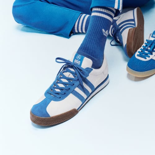 ADIDAS Samba 62 Super Mercedes Amg Petronas F1 Team Cloud White Blue Bird Gum KJ3265