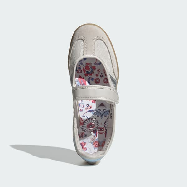 ADIDAS Samba JANE W x Liberty London Chalk Pearl Silver Metallic Chalk White IH6978