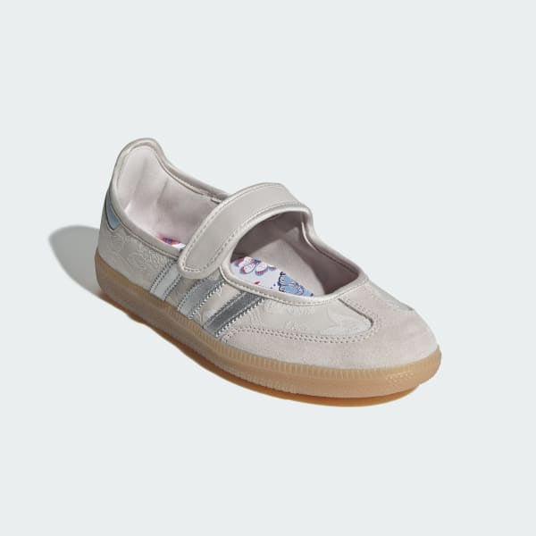 ADIDAS Samba JANE W x Liberty London Chalk Pearl Silver Metallic Chalk White IH6978