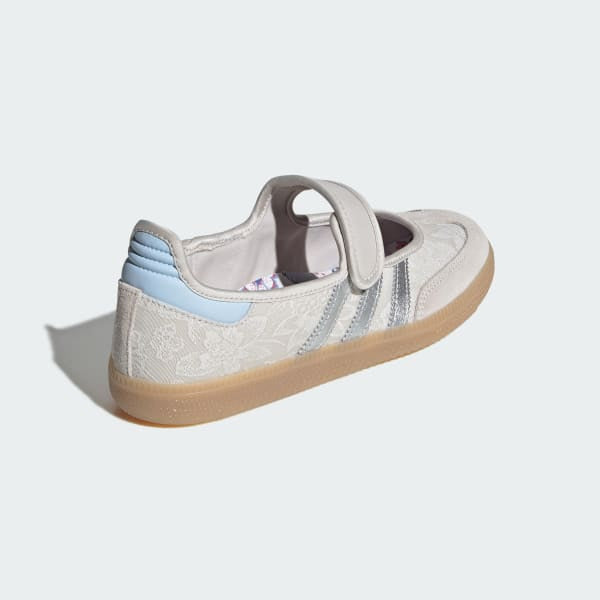 ADIDAS Samba JANE W x Liberty London Chalk Pearl Silver Metallic Chalk White IH6978