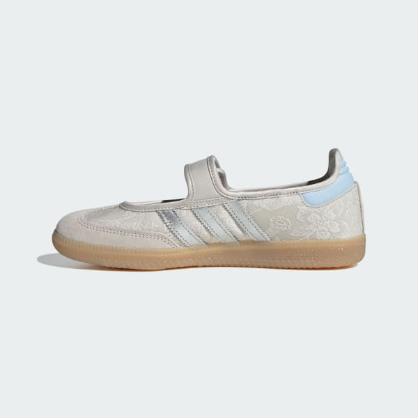 ADIDAS Samba JANE W x Liberty London Chalk Pearl Silver Metallic Chalk White IH6978