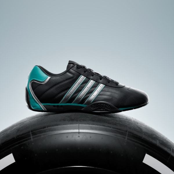 Adidas ADIRACER LO TIM F1 MERCEDES AMG PETRONAS Core Black Matte Silver Semi Mint Rush KJ1188