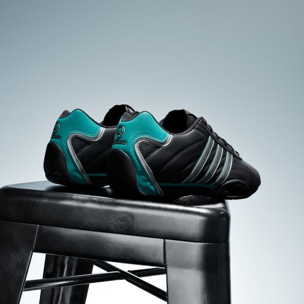 Adidas ADIRACER LO TIM F1 MERCEDES AMG PETRONAS Core Black Matte Silver Semi Mint Rush KJ1188
