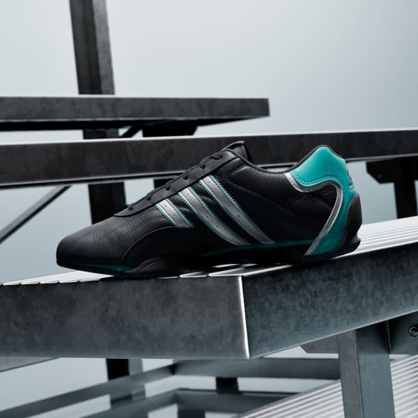 Adidas ADIRACER LO TIM F1 MERCEDES AMG PETRONAS Core Black Matte Silver Semi Mint Rush KJ1188