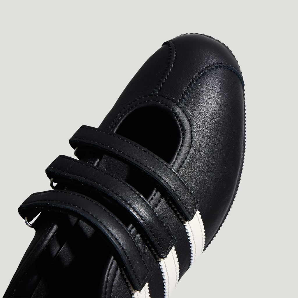 Adidas ANFU Mary Jane Cloud White Core Black Gold Metallic KH7638