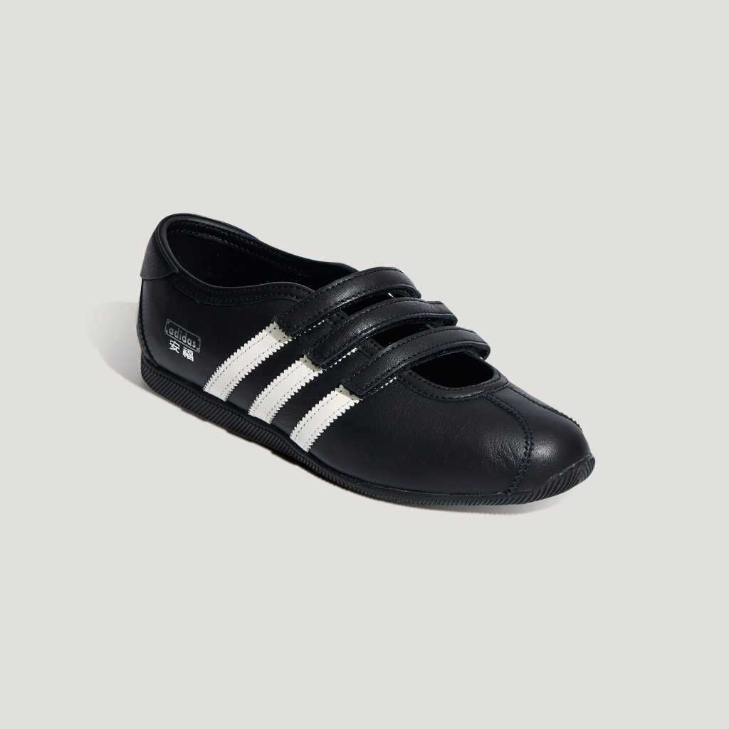 Adidas ANFU Mary Jane Cloud White Core Black Gold Metallic KH7638