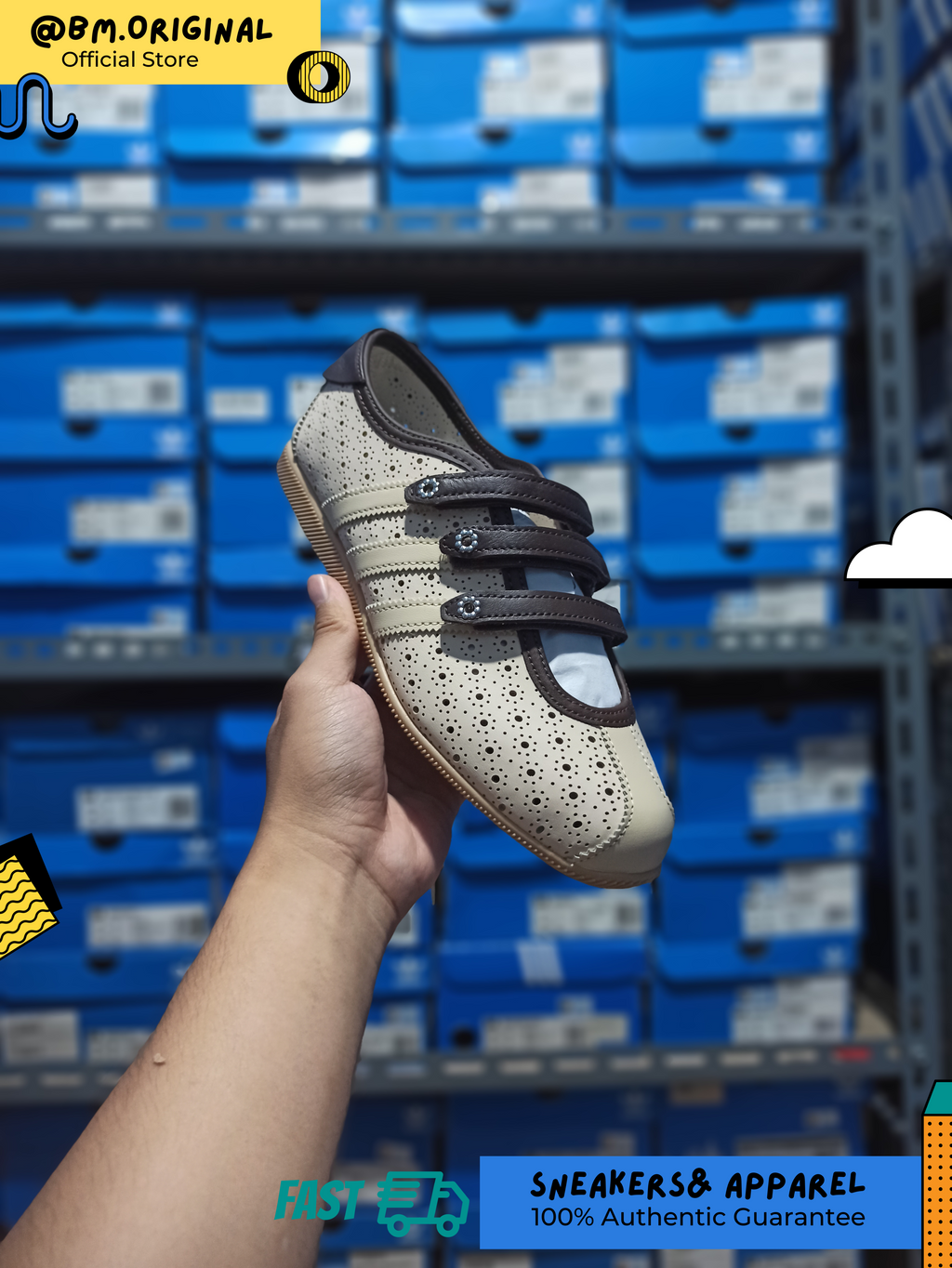 Adidas ANFU Mary Jane Crystal Sand Warm Sandstone LA1349