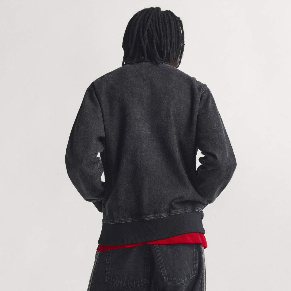 Adidas Adicolor Denim Firebird Track Top True Black Indigo KD1516
